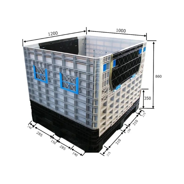 Plastic Foldable Pallet Boxes MYBCAF1210H860