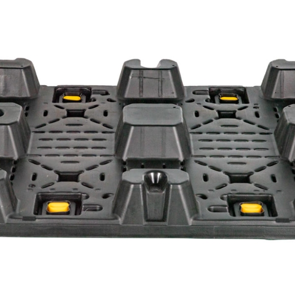 Industrial Use Heavy Duty Autopack Collapsible Corrugated Injection Molded Racking Ready Plastic Pallet Box Board Crate
