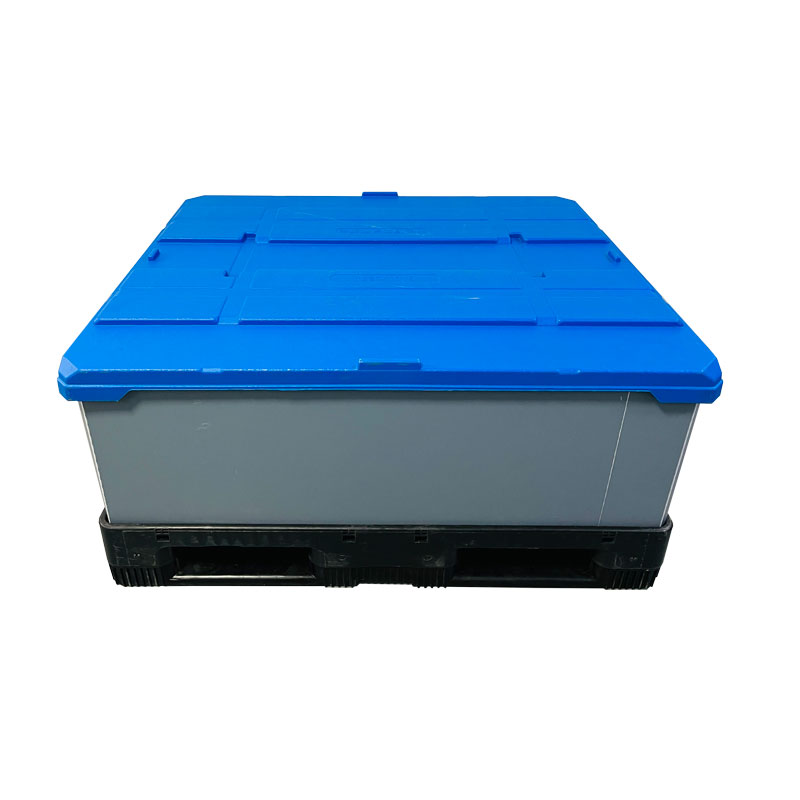 1210 Injection-Molded 3-Runner Plastic Sleeve Pack / Foldable Plastic Sleeve Container