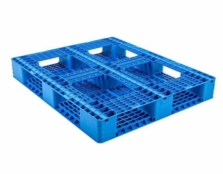 1210 Vented Deck Full Perimeter Heavy-Duty Plastic Pallet
